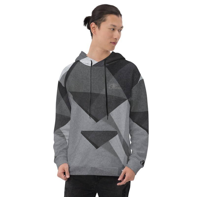 CMORRE Grayscale Unisex Hoodie