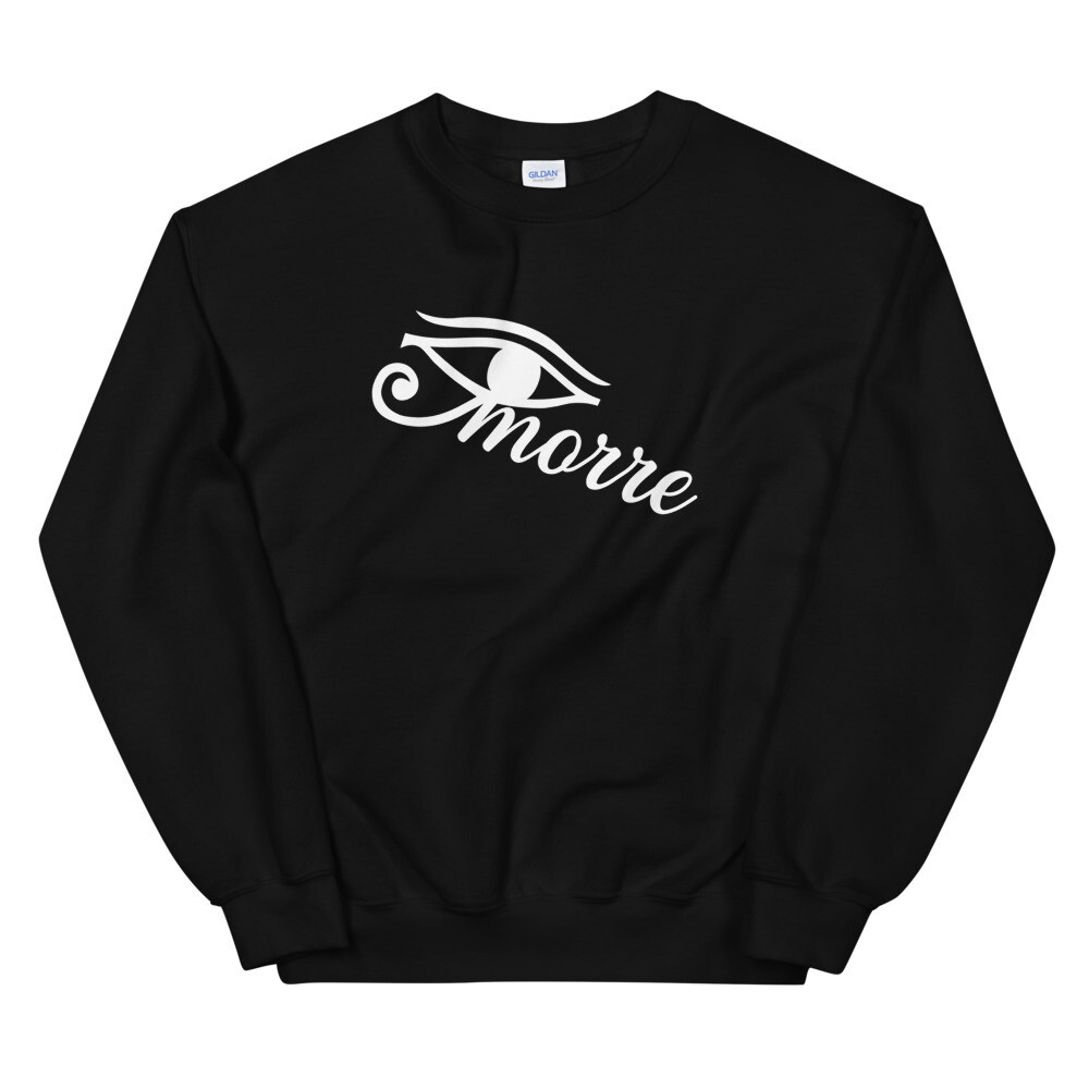 CMORRE Unisex Sweatshirt, Color: Black, Size: S