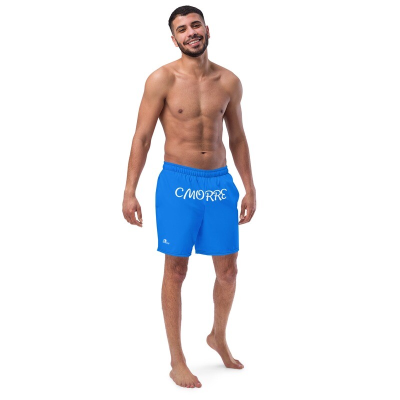 CMORRE Men's Blue swim trunks