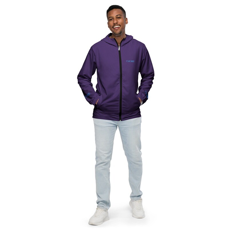 CMORRE P/Blueish Men’s windbreaker