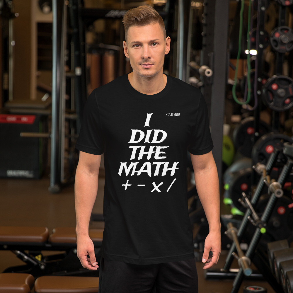 CMORRE IDTM Unisex t-shirt, Color: Black, Size: S