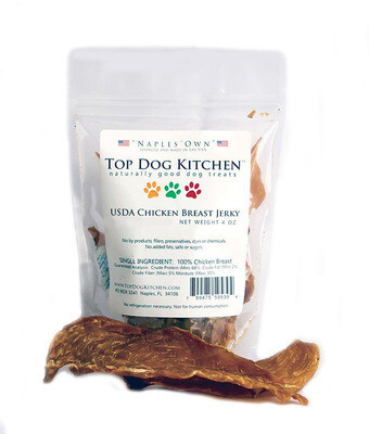 Top Dog Chicken Jerky 4 oz.