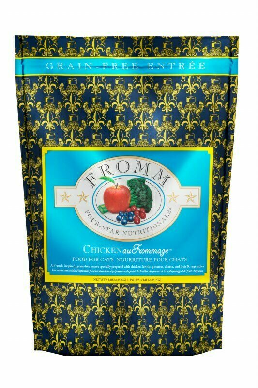 Fromm Four Star Chicken Au Frommage Dry Cat Food 4 Pounds