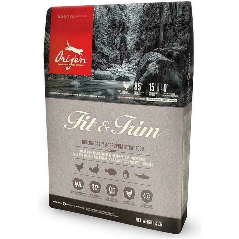 ORIJEN Fit &amp; Trim Dry Cat Food - 4 Pound