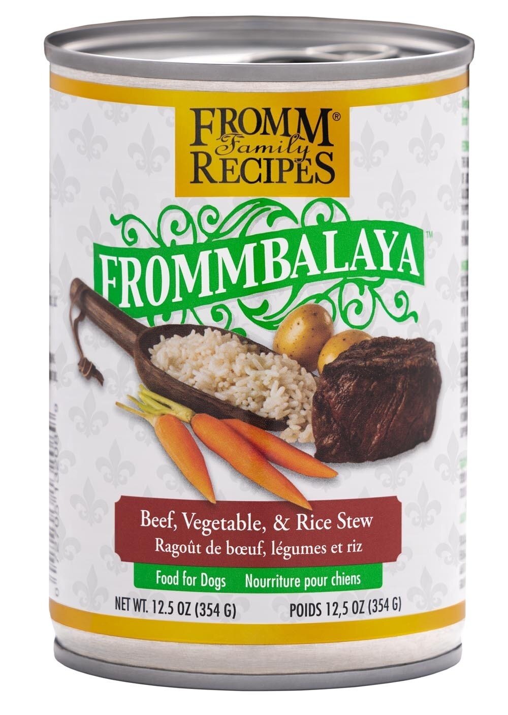 Fromm Frommbalaya Beef, Vegetable &amp; Rice Stew Canned Dog Food - 12.5 oz.