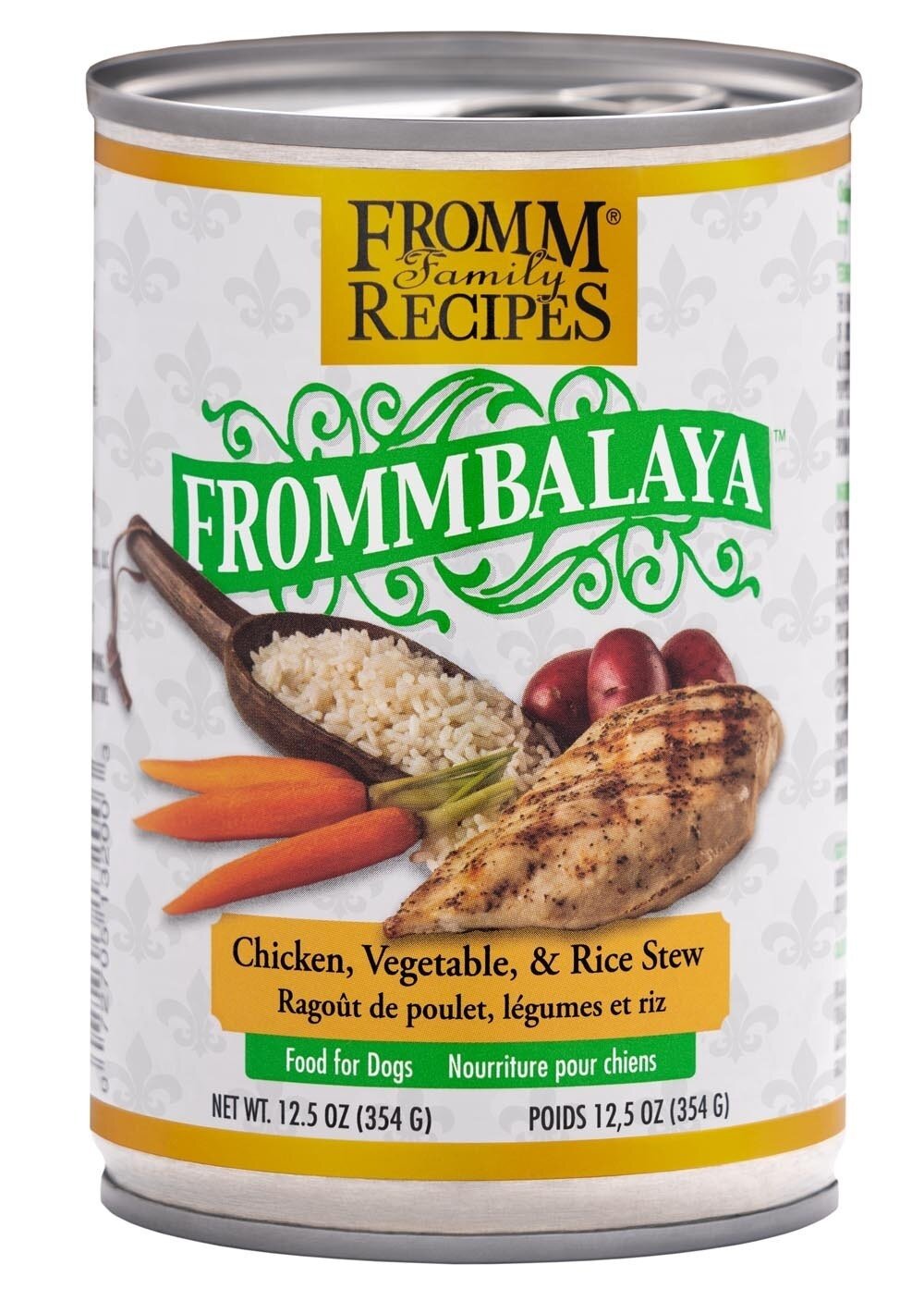 Fromm Frommbalaya Chicken, Vegetable &amp; Rice Stew Canned Dog Food - 12.5 oz.