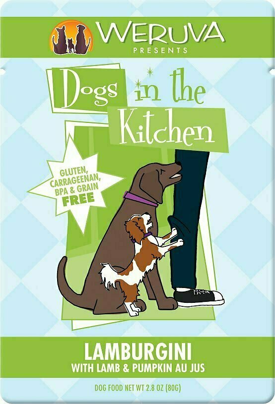 Weruva Dogs in the Kitchen Lamburgini with Lamb &amp; Pumpkin Au Jus Grain-Free Wet Dog Food - 2.8 oz.