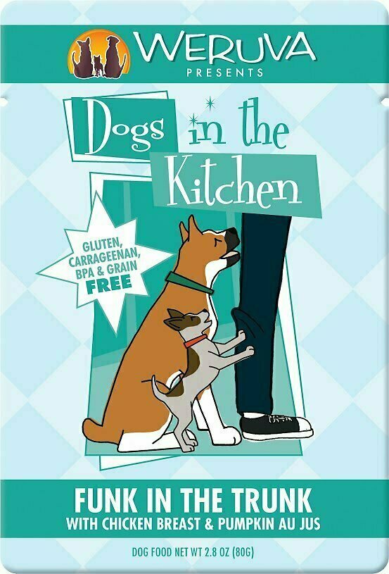 Weruva Dogs in the Kitchen Funk in the Trunk with Chicken Breast &amp; Pumpkin Au Jus Grain-Free Wet Dog Food - 2.8 oz.