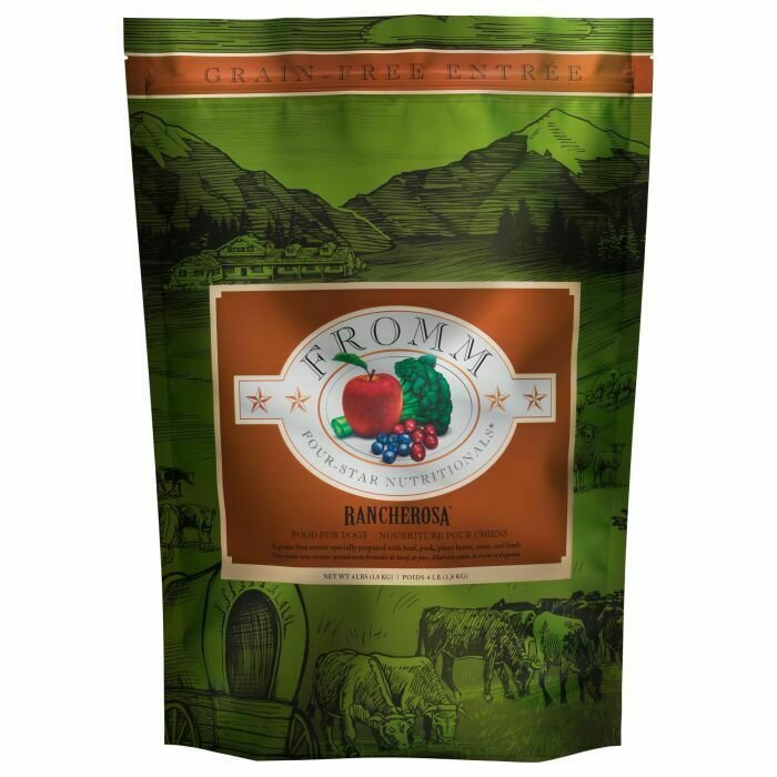 Fromm Kibble Rancherosa Dry Dog Food 4 Pounds