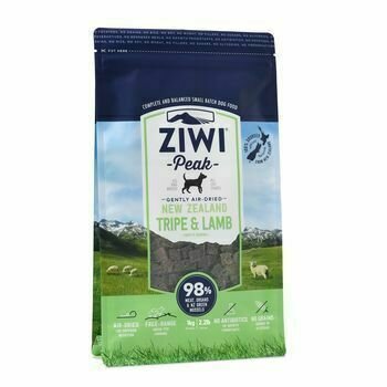 ZiwiPeak Dog Tripe &amp; Lamb Recipe Air-Dried Dog Food - 2.2 Pound Bag