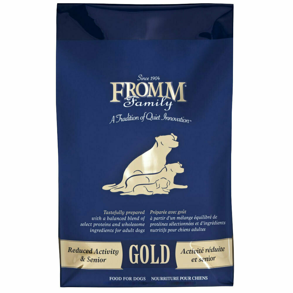 Fromm Gold Reduced Activity &amp; Senior Dog Food, 15 Pound