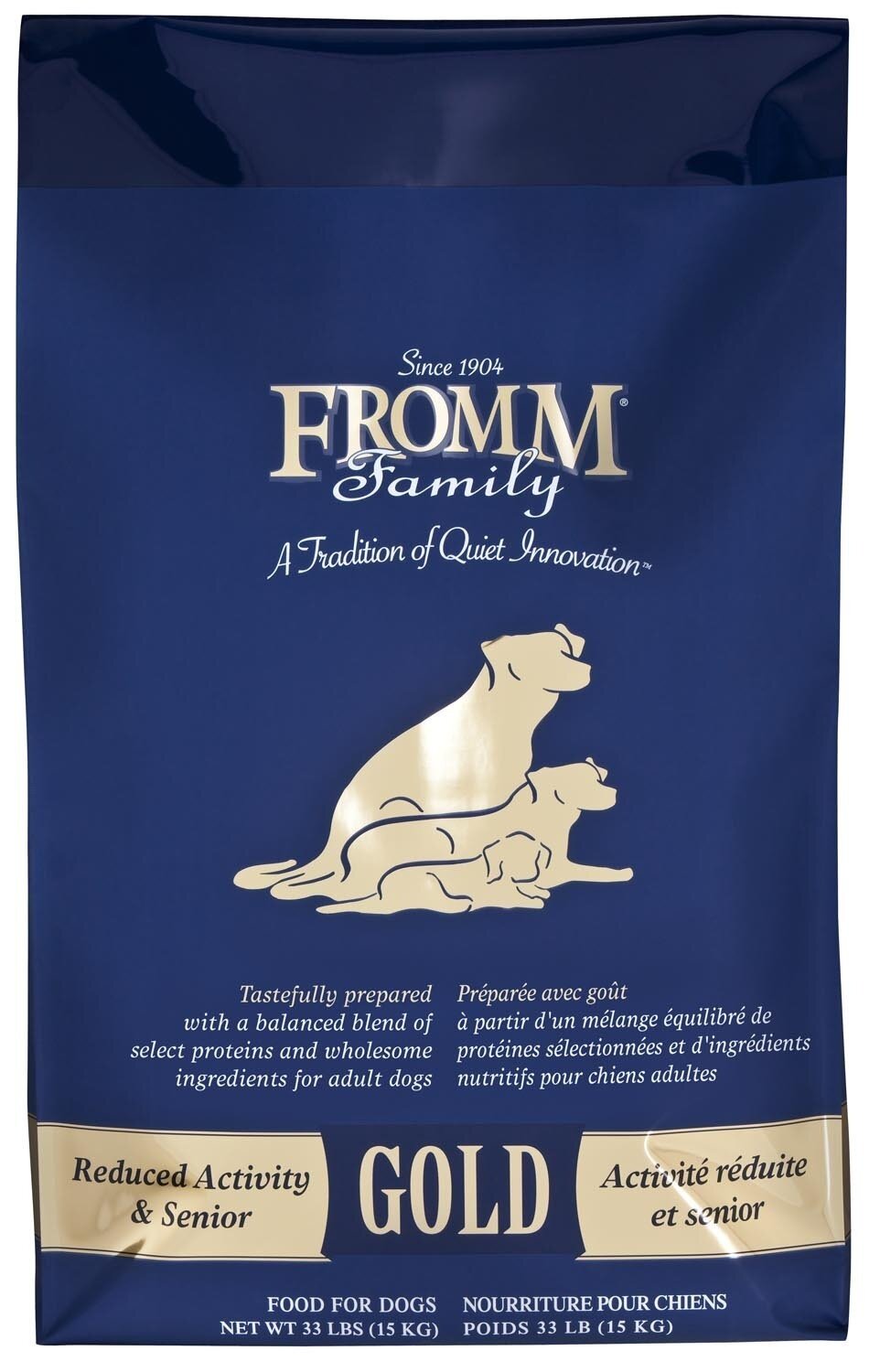 Fromm Gold Reduced Activity and Senior Dry Dog Food - 30 Pound