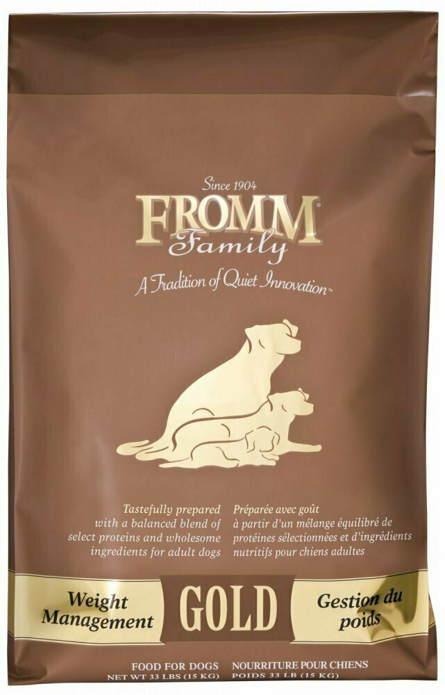 Fromm Gold Weight Management Dry Dog Food 30 Pounds