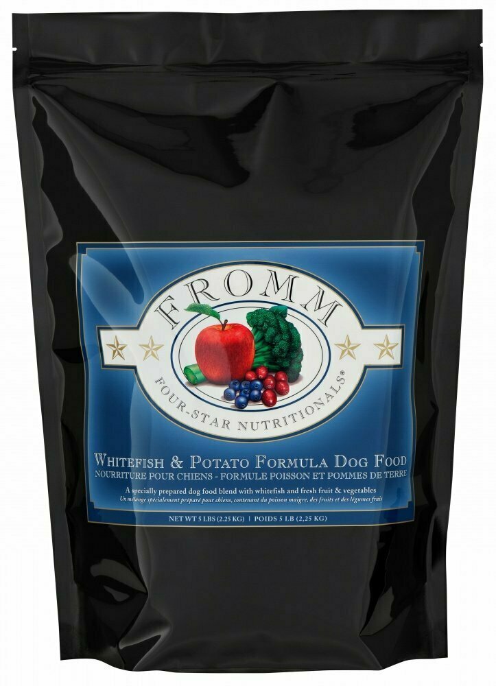 Fromm Four Star Whitefish &amp; Potato Dry Dog Food 4 Pounds