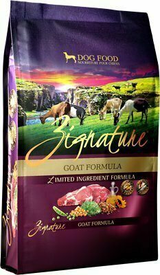 Zignature Goat Limited Ingredient Formula Grain-Free Dry Dog Food - 4 Pound bag