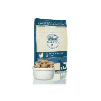 Steve&#39;s Raw Frozen Turkey Recipe Dog Food - Nuggets - 5 Pound