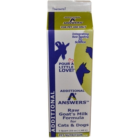 Answers Additional Raw Goat&#39;s Milk for Dogs &amp; Cats - 64 oz.