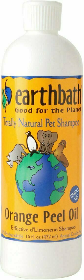Earthbath orange top peel oil shampoo