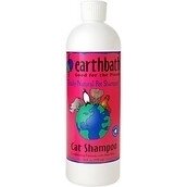 Earthbath 2-in-1 Light Wild Cherry Conditioning Cat Shampoo - 16 oz. Bottle