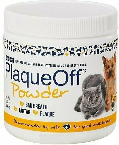 ProDen PlaqueOff Powder Dog &amp; Cat Supplement - 6.35 oz. Jar