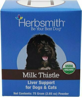 Herbsmith Herbal Blends Milk Thistle Powdered Dog &amp; Cat Supplement - 2.65 oz