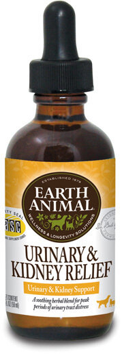 Earth Animal Urinary &amp; Kidney Relief  Supplement - 2 oz.