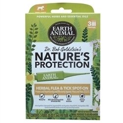 Earth Animal Dog Herbal Spot-On Flea and Tick - Small