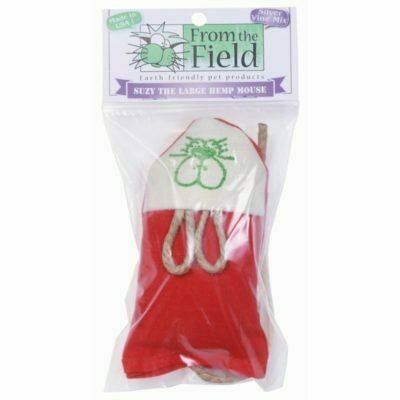 From the Field Suzy the Hemp Mouse Cat Toy, Large