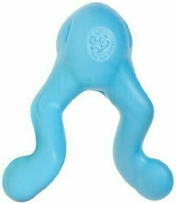 West Paw Zogoflex Tizzi Dog Toy - Aqua Blue (Large)