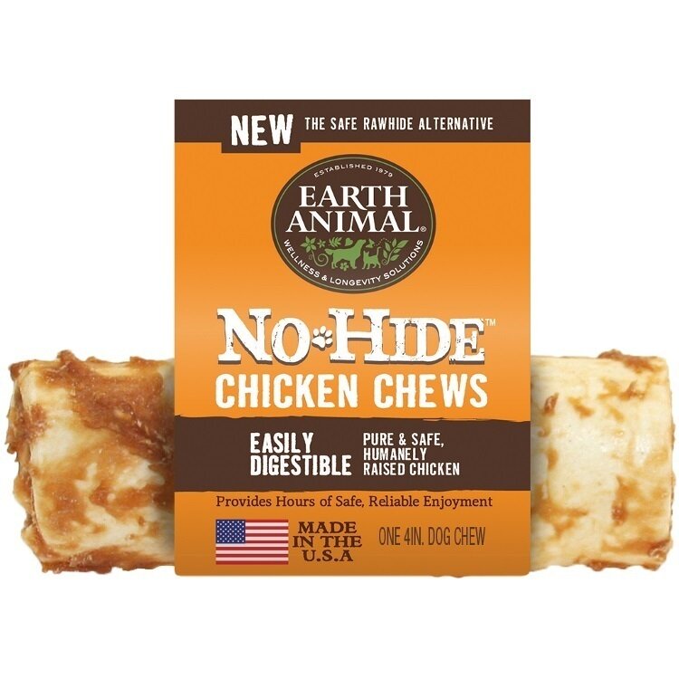 Earth Animal No-Hide Chicken Chew Dog Treat - 4&quot;