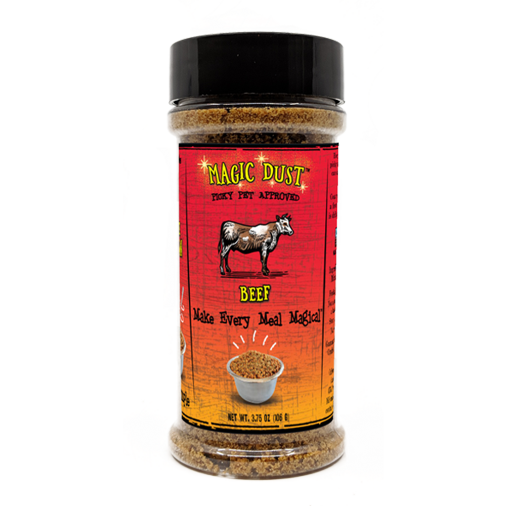 Wild Meadow Farms Magic Dust Beef Topper for Pets -  3.75 oz.
