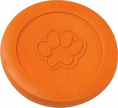 West Paw Zogoflex Zisc Dog Toy - Tangerine (Small)