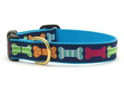 Up Country Big Bones Dog Collar - 9-15&quot; x 5/8&quot;