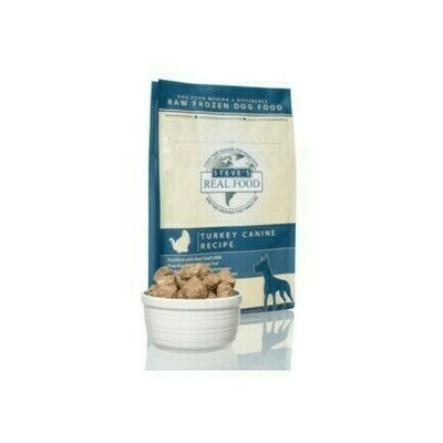 Steve&#39;s Raw Frozen Turkey Recipe Dog Food - Nuggets - 5 Pound