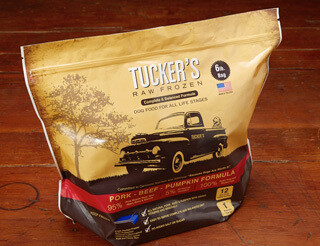 Tucker&#39;s Raw Frozen Grain-Free Pork - Beef &amp; Pumpkin Formula Raw Frozen Dog Food - 6 Pounds