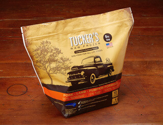 Tucker&#39;s Raw Frozen Grain-Free Pork - Lamb &amp; Pumpkin Formula Raw Frozen Dog Food - 6 Pounds