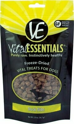 VITAL ESSENTIALS Freeze Dried Raw Dog Treats Minnows Treats for Dogs 2.5oz  Large