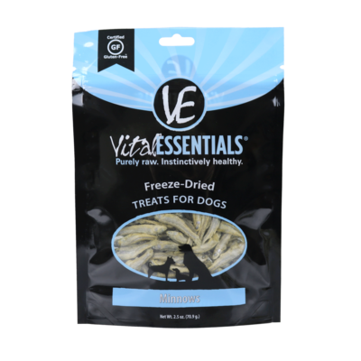 Vital Essentials Minnows Freeze-Dried Dog Treats - 2.5 oz.