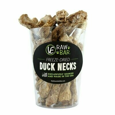 Vital Essentials Raw Bar Duck Neck Freeze-Dried Dog Treat - 1 Piece