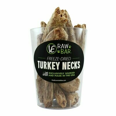 Vital Essentials Raw Bar Turkey Neck Freeze-Dried Dog Treat - 1 Piece