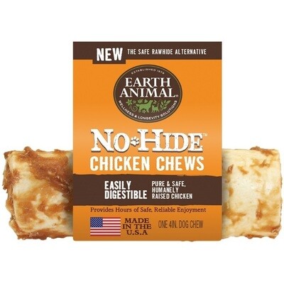 Earth Animal No-Hide Chicken Chew Dog Treat - 4&quot;