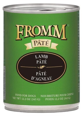 Fromm Gold Lamb Pate Canned Dog Food - 12.2 oz.