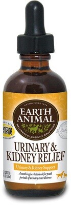 Earth Animal Urinary &amp; Kidney Relief  Supplement - 2 oz.