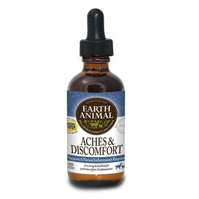 Earth Animal Aches &amp; Discomfort Dog &amp; Cat Supplement - 2 oz.