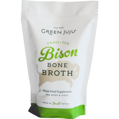 Green Juju Bison Bone Broth Supplement for Cats &amp; Dogs - 20 oz.