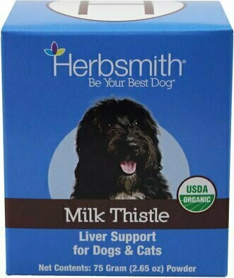 Herbsmith Herbal Blends Milk Thistle Powdered Dog &amp; Cat Supplement - 2.65 oz