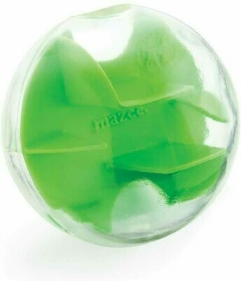 Planet Dog Orbee-tuff Mazee Interactive Puzzle Ball Dog Toy, Green