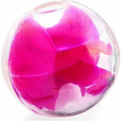 Planet Dog Orbee Tuff Mazee Interactive Treat Dispensing Ball Puzzle Dog Toys, Pink