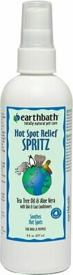 Earthbath Tea Tree Oil &amp; Aloe Vera Hot Spot Relief Spritz for Dogs - 8 oz. Bottle