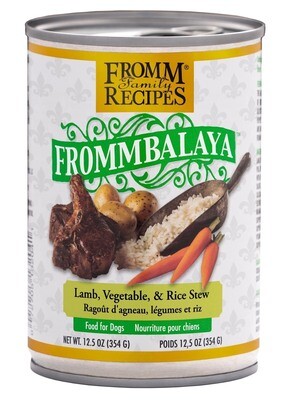 Fromm FrommbalayÀ Lamb, Vegetable &amp; Rice Stew Canned Dog Food - 12.5 oz.